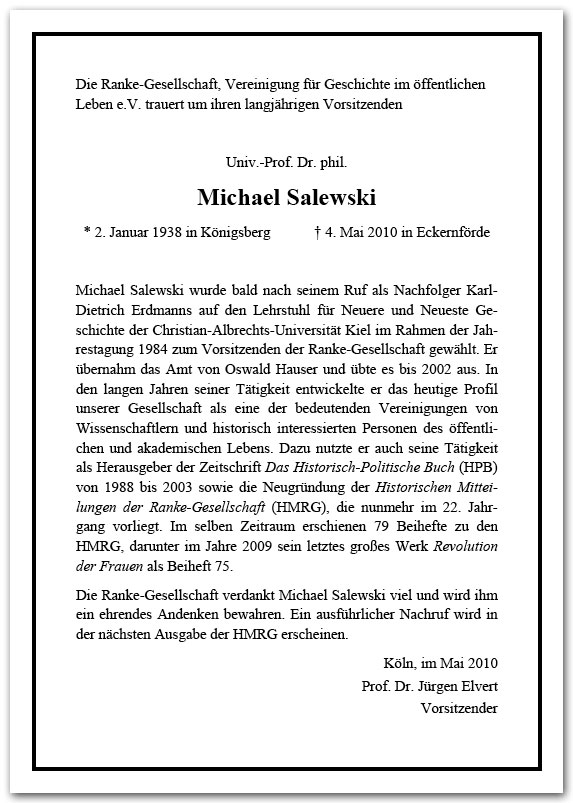 Anzeige_Michael_Salewski